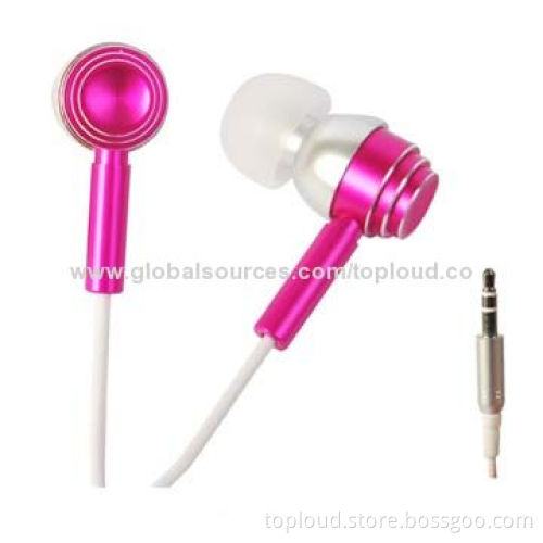 Cute Metal Earphones for Kids, 20-20,000Hz Frequency Response